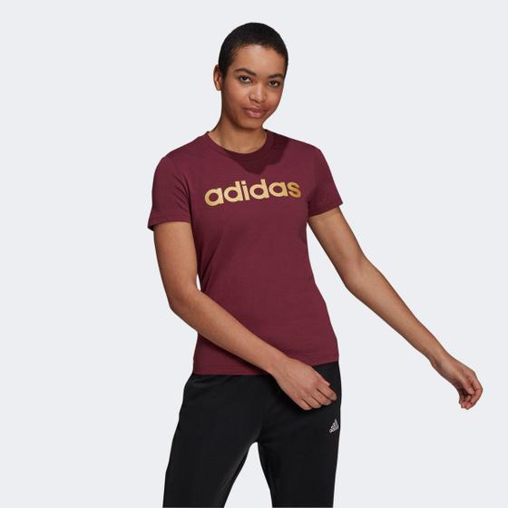 Imagem de Camiseta Adidas Essentials Linear Feminina