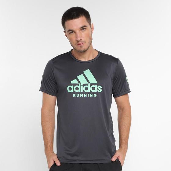 Camiseta Adidas Gráfico Running Masculina Menor preço em Camiseta Adidas Gráfico Running Masculina