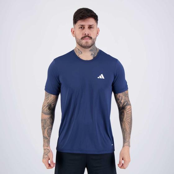 Imagem de Camiseta Adidas Own The Run Basic Marinho