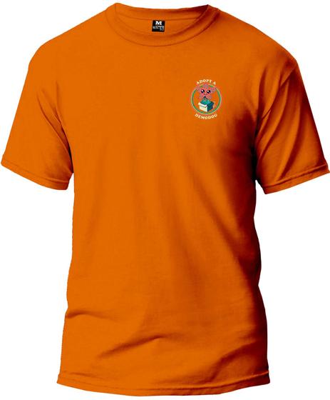 Imagem de Camiseta Adopt a Demodog Classic Básica Malha Algodão 30.1 Masculina e Feminina Manga Curta