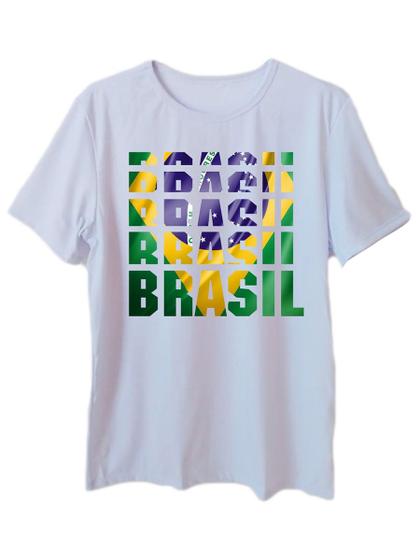 Imagem de Camiseta Adulta Masculina Estampa Brasil