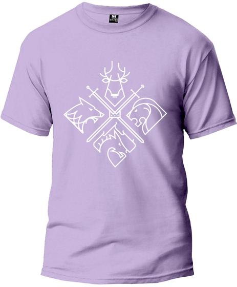 Imagem de Camiseta Adulto Escudo Games Off T. Masculina Tecido Premium 100% Algodão Manga Curta Fresquinha