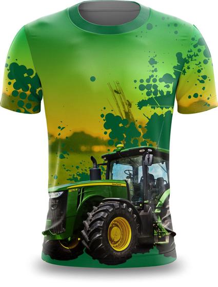 Imagem de Camiseta Agro Trator Fazenda Roça Brasil