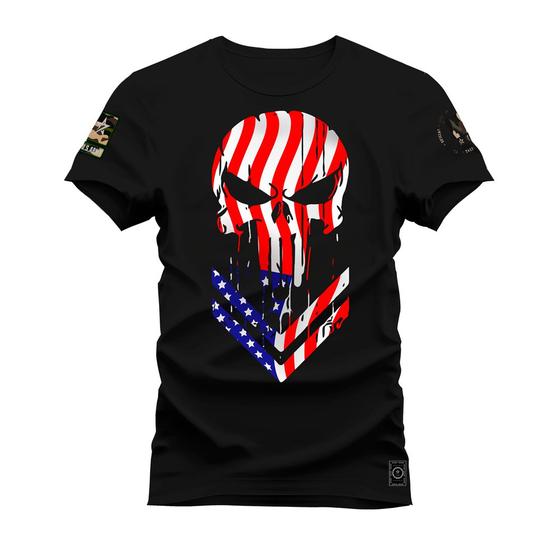 Imagem de Camiseta Algodão 30.1 Premium Estampada American Star