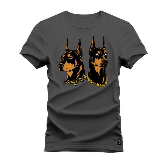 Imagem de Camiseta Algodão 30.1 Premium Estampada Dois Dog's