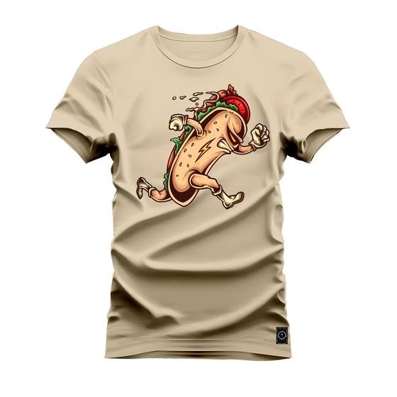 Imagem de Camiseta Algodão 30.1 Premium Estampada Hot Dog Bolt