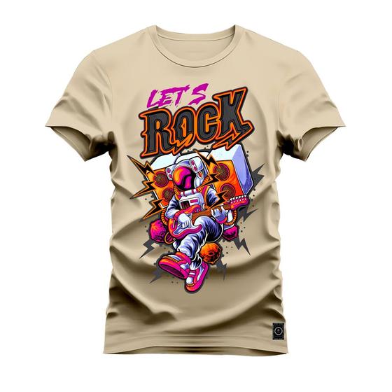 Imagem de Camiseta Algodão 30.1 Premium Estampada Lets Rock