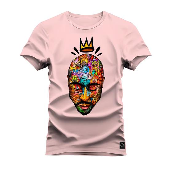 Imagem de Camiseta Algodão 30.1 Premium Estampada Rapper Shakur King