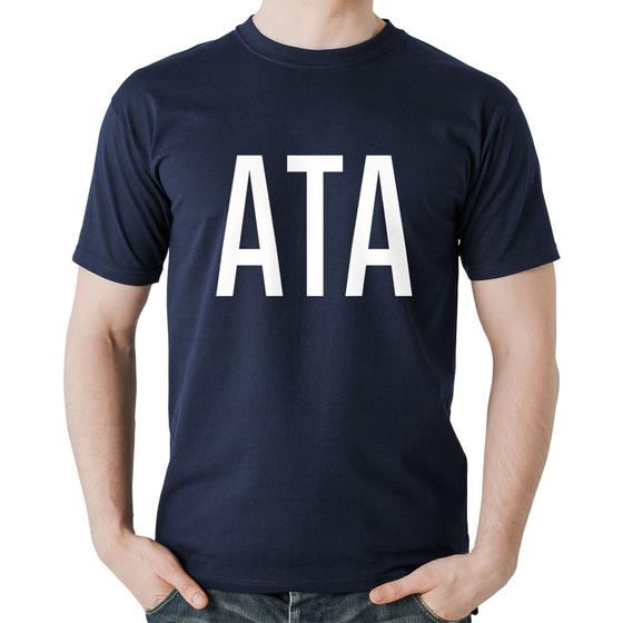 Imagem de Camiseta Algodão ATA - Foca na Moda