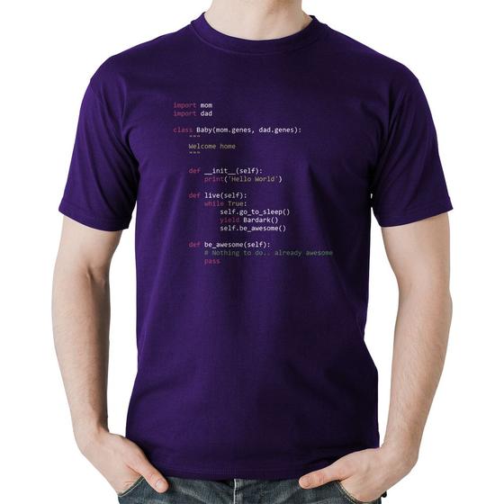 Imagem de Camiseta Algodão Baby Python Code - Foca na Moda