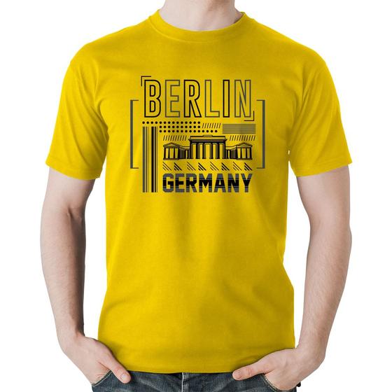 Imagem de Camiseta Algodão Berlim Alemanha - Foca na Moda
