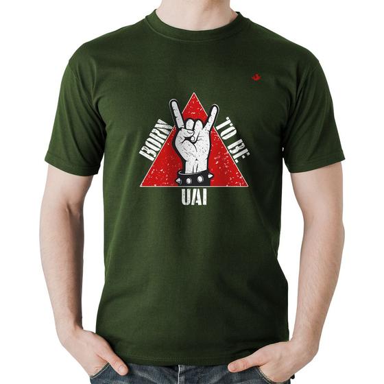 Imagem de Camiseta Algodão Born to be Uai Rock - Foca na Moda