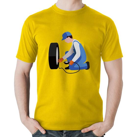 Imagem de Camiseta Algodão Borracharia - Foca na Moda