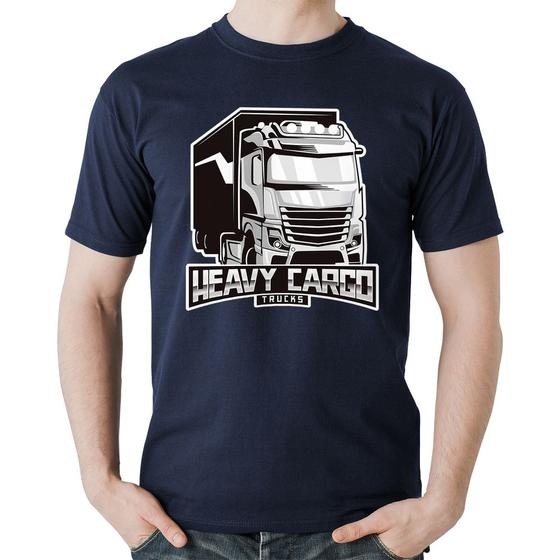 Imagem de Camiseta Algodão Caminhão Heavy Cargo Caminhoneiro - Foca na Moda