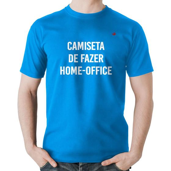 Imagem de Camiseta Algodão Camiseta de fazer home-office - Foca na Moda