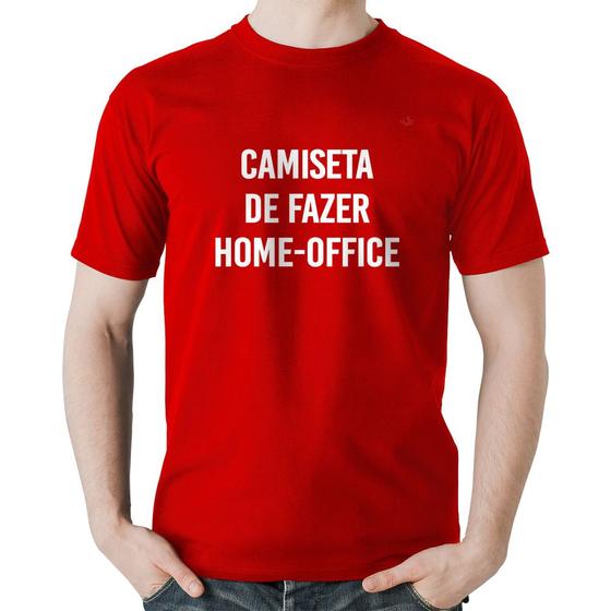 Imagem de Camiseta Algodão Camiseta de fazer home-office - Foca na Moda