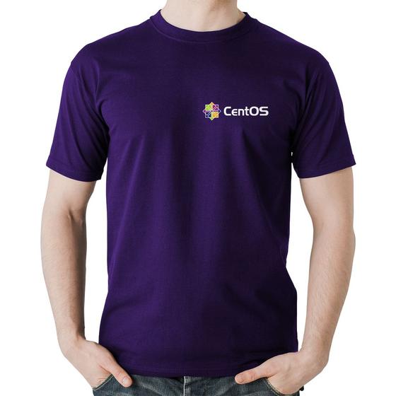 Imagem de Camiseta Algodão CentOS Linux - Foca na Moda