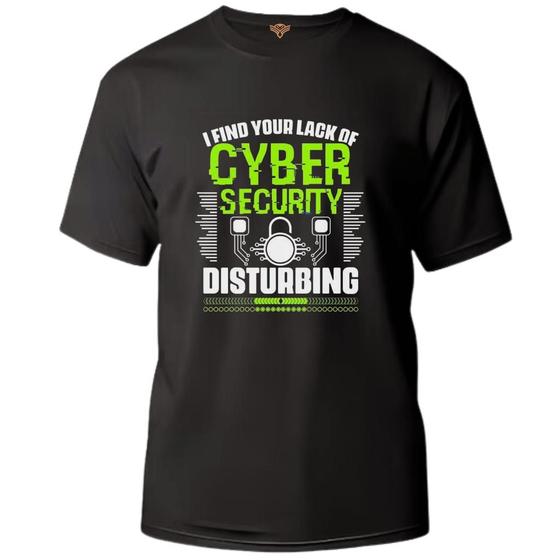 Imagem de Camiseta algodão Ciências & Tech -Cyber Security