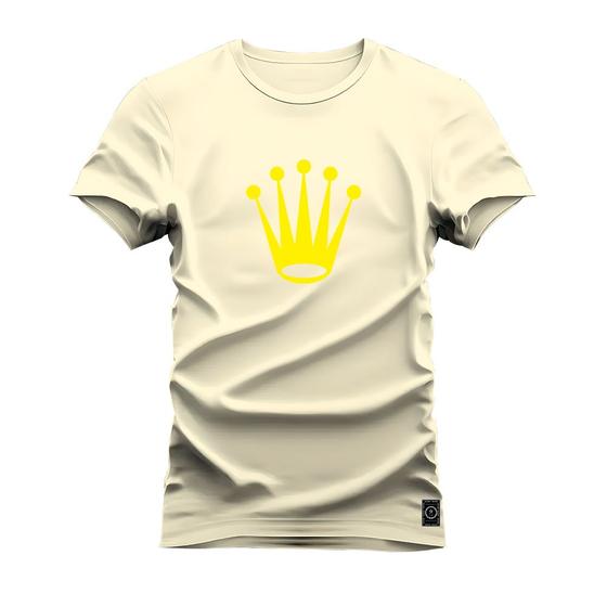 Imagem de Camiseta Algodão Confortável Coroa king