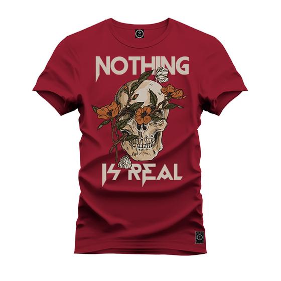 Imagem de Camiseta Algodão Confortável Premium Nothing Is Real