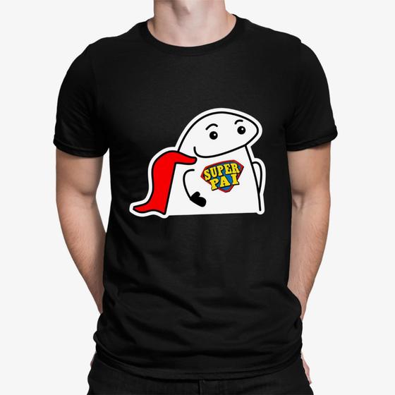 Imagem de Camiseta Algodão Dia Dos Pais Super Pai Flork Bento Homenagem