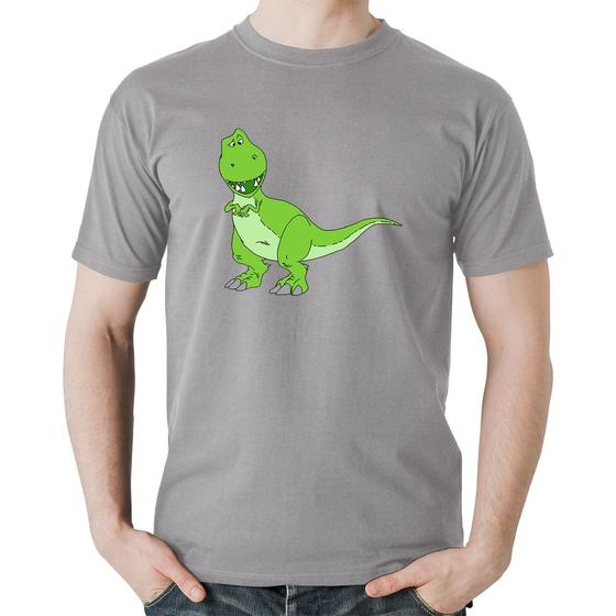 Imagem de Camiseta Algodão Dinossauro - Foca na Moda