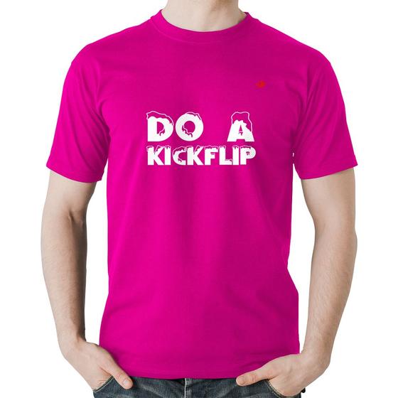 Imagem de Camiseta Algodão Do a Kickflip - Foca na Moda