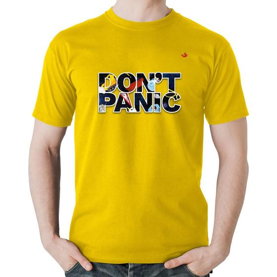Imagem de Camiseta Algodão Don't panic - Foca na Moda