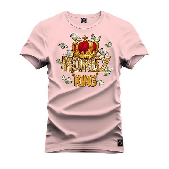 Imagem de Camiseta Algodão Estampada Unissex Nexstar Varias Cores Money King