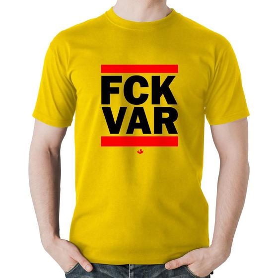 Imagem de Camiseta Algodão F*CK VAR - Foca na Moda