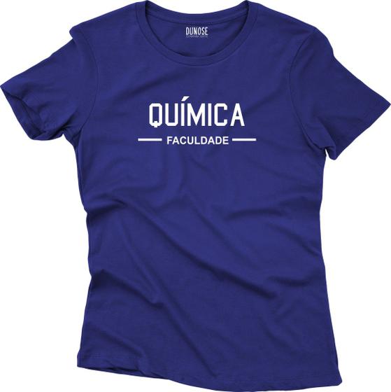 Imagem de Camiseta Algodão Feminina Faculdade Mod 1 química