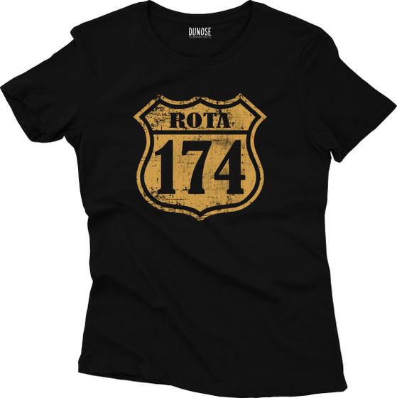 Imagem de Camiseta Algodão Feminina Rota 174