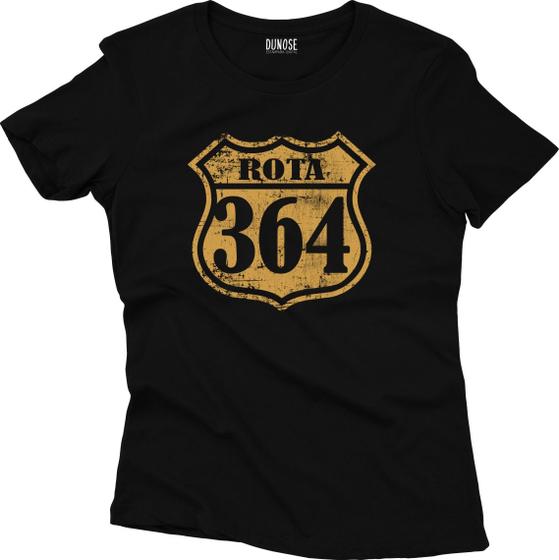 Imagem de Camiseta Algodão Feminina Rota 364