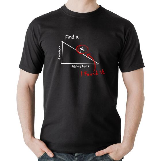Imagem de Camiseta Algodão Find The X - Foca na Moda