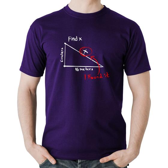 Imagem de Camiseta Algodão Find The X - Foca na Moda