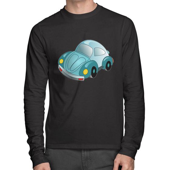 Imagem de Camiseta Algodão Fusca Besouro Manga Longa - Foca na Moda