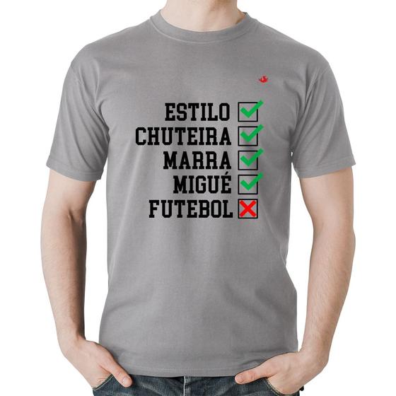 Imagem de Camiseta Algodão Futebol que é bom, nada - Foca na Moda