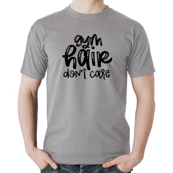 Imagem de Camiseta Algodão Gym Hair Don't Care - Foca na Moda