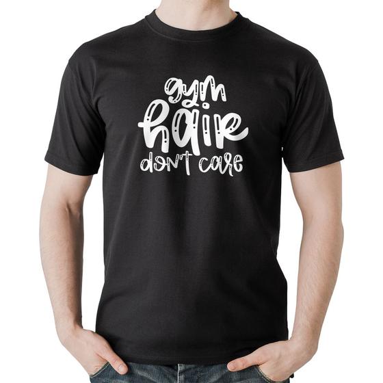 Imagem de Camiseta Algodão Gym Hair Don't Care - Foca na Moda