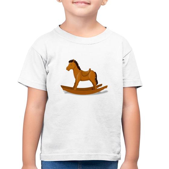 Imagem de Camiseta Algodão Infantil Cavalinho De Pau - Foca na Moda