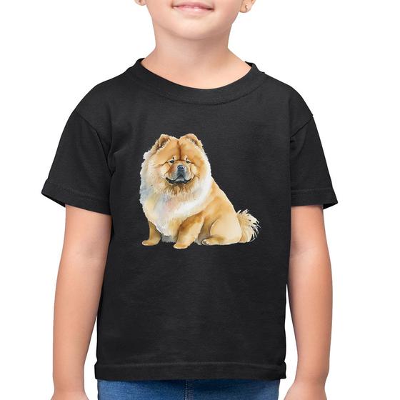 Imagem de Camiseta Algodão Infantil Chow-chow - Foca na Moda