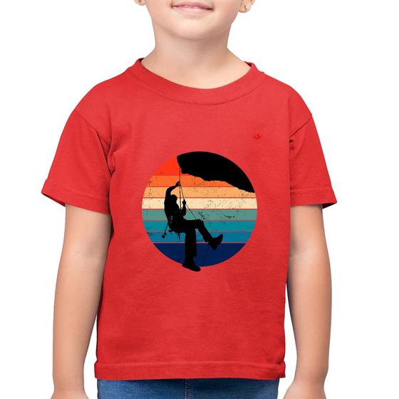 Imagem de Camiseta Algodão Infantil Escalada Vintage Sunset - Foca na Moda