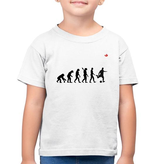 Imagem de Camiseta Algodão Infantil Evolução do Futebolista - Foca na Moda