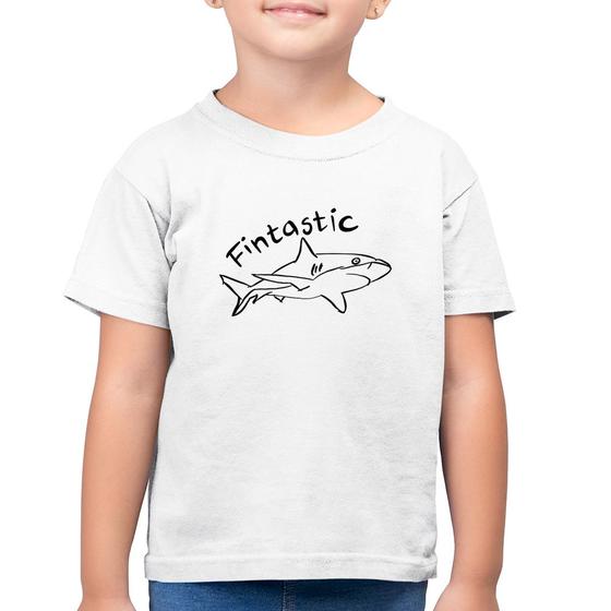 Imagem de Camiseta Algodão Infantil Fintastic - Foca na Moda