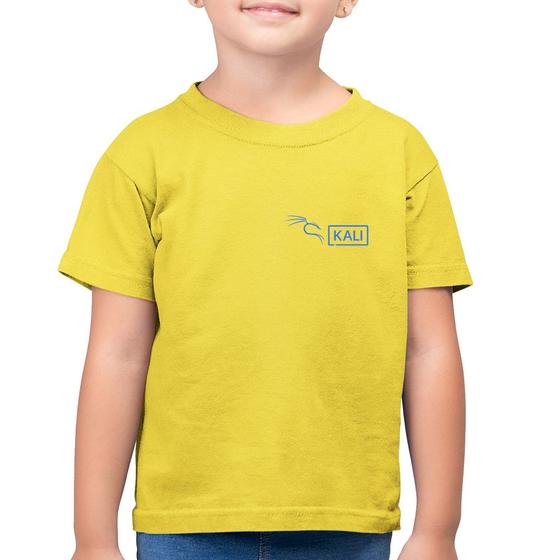 Imagem de Camiseta Algodão Infantil Kali Linux - Foca na Moda