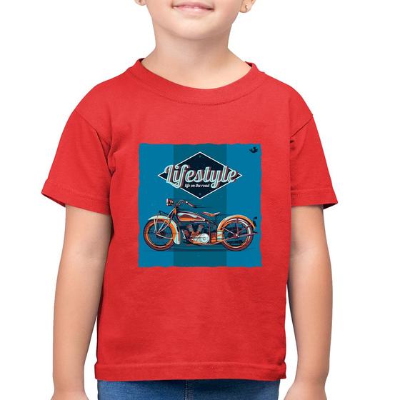 Imagem de Camiseta Algodão Infantil Life on the road - Foca na Moda