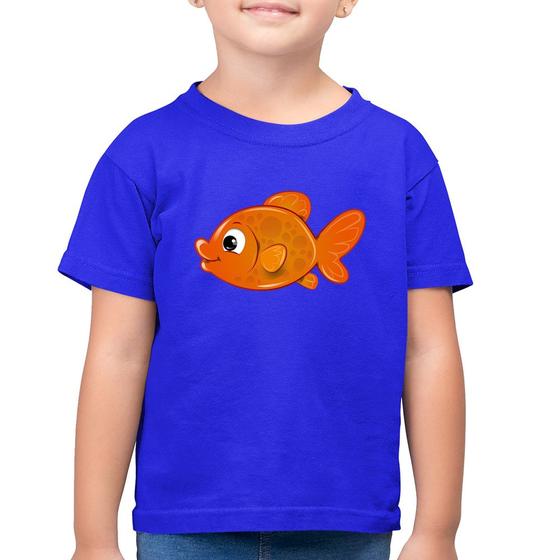 Imagem de Camiseta Algodão Infantil Peixinho Brinquedo - Foca na Moda