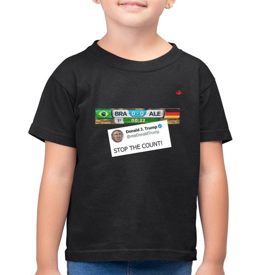 Imagem de Camiseta Algodão Infantil Stop the Count 7x1 - Foca na Moda