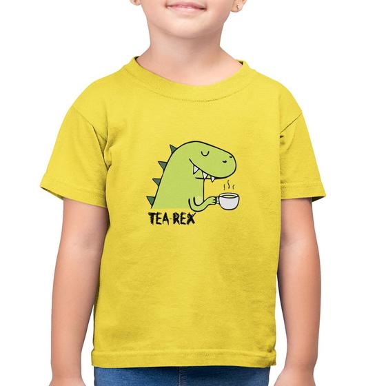 Imagem de Camiseta Algodão Infantil Tea-Rex - Foca na Moda