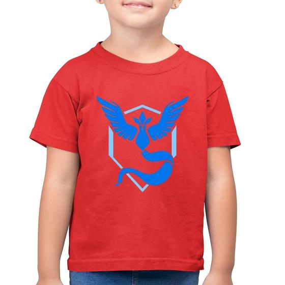 Imagem de Camiseta Algodão Infantil Team Mystic - Foca na Moda